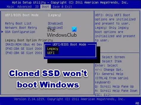 cloned os won't boot|make disk bootable after clone.